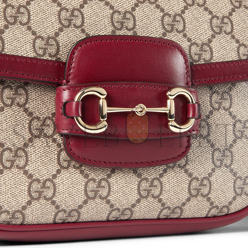 G*u*i horsebit 1955 soft small shoulder bag 815205 (20*14.5*5.1cm)